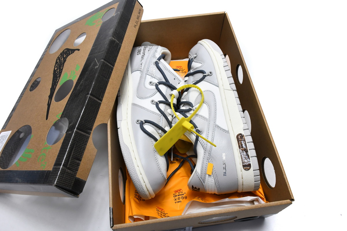 OFF WHITE x Nike Dunk SB Low The 50 NO.41  DM1602-105