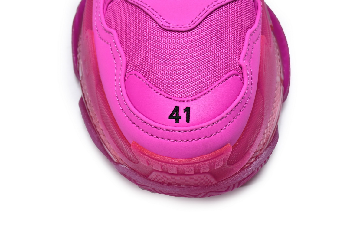 Ba***ci*ga Triple S Plum Red   541624 W2FG1 5059
