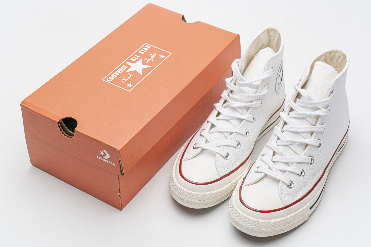 Converse Chuck 70 HI White Garnet Egret  162056C