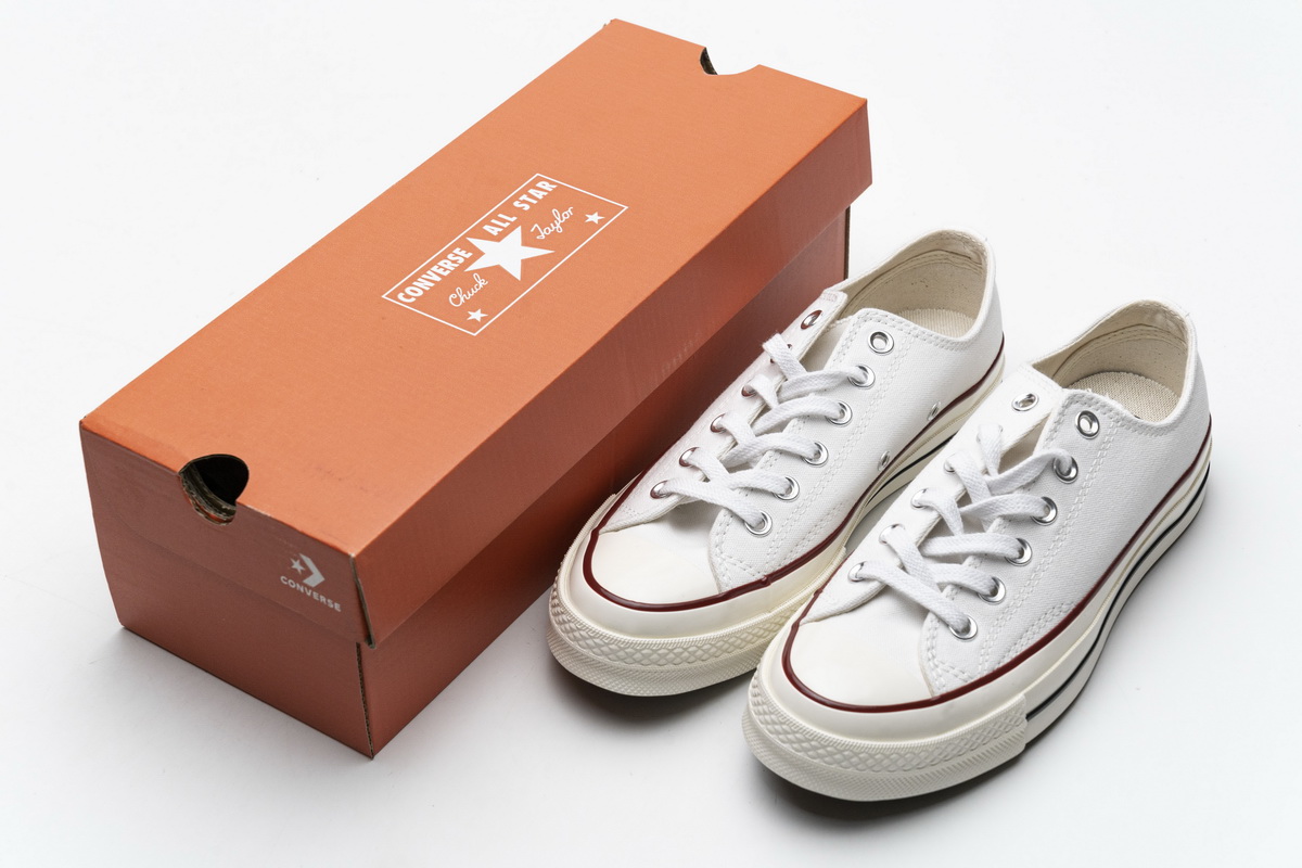 Converse Chuck 70 OX White Garnet Egret  162065C