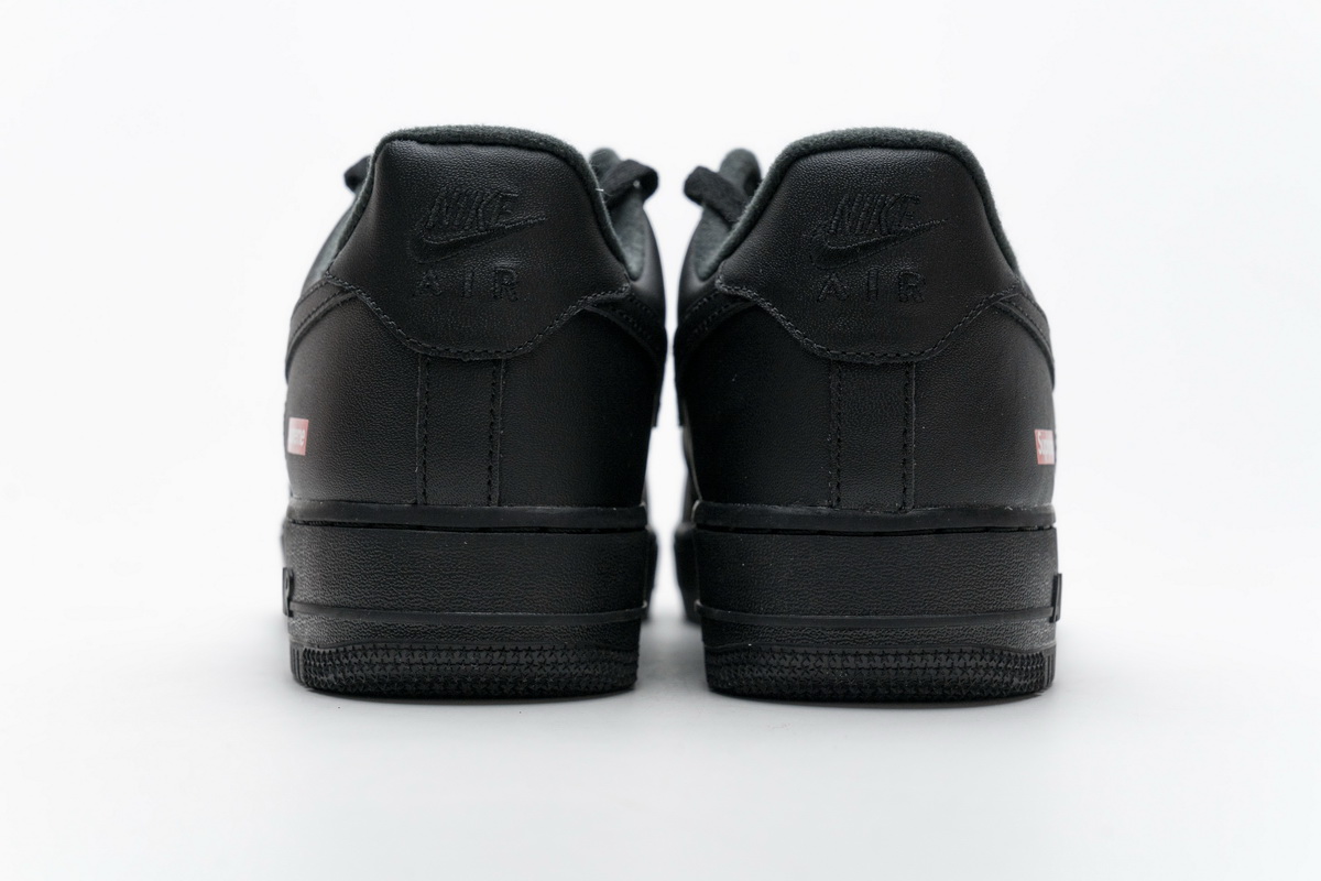 Supreme x Nike Air Force 1 Low Black  CU9225-001