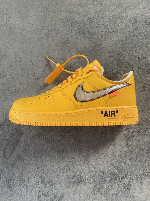 Off-White x Nike Air Force 1 Low University Gold DD1876-700