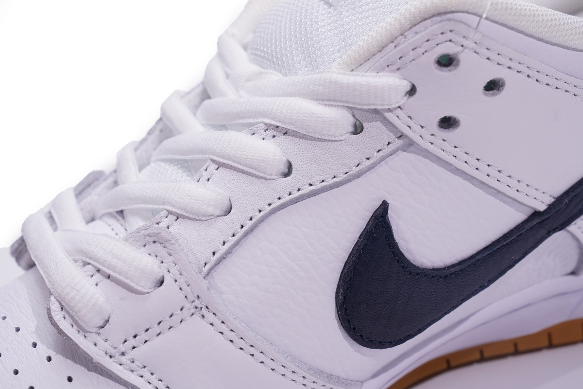 Nike SB Dunk Low Pro Orange Label White Navy  CZ2249-100
