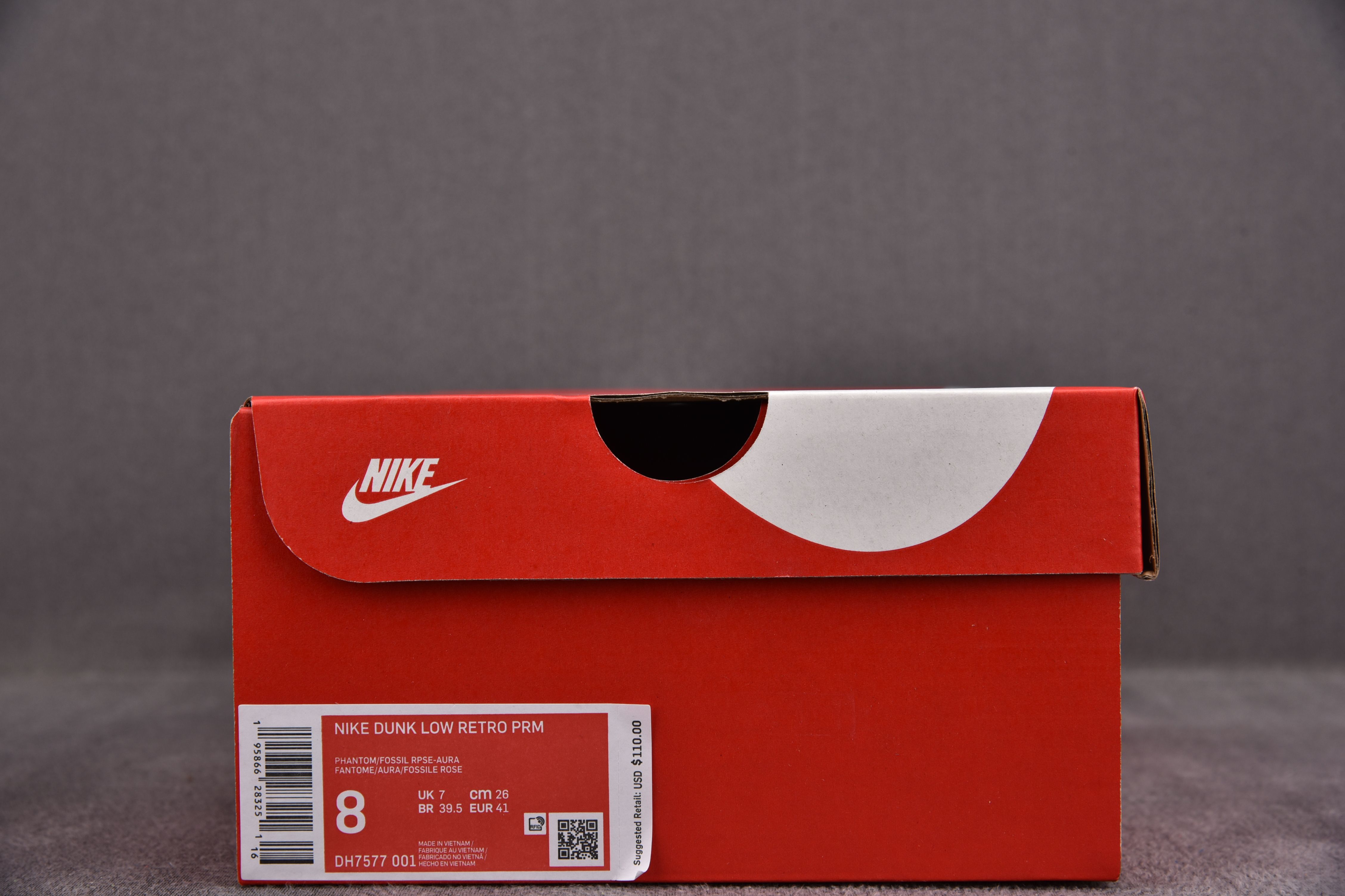 M Batch  Nike Dunk Low Fossil Rose  DH7577-001