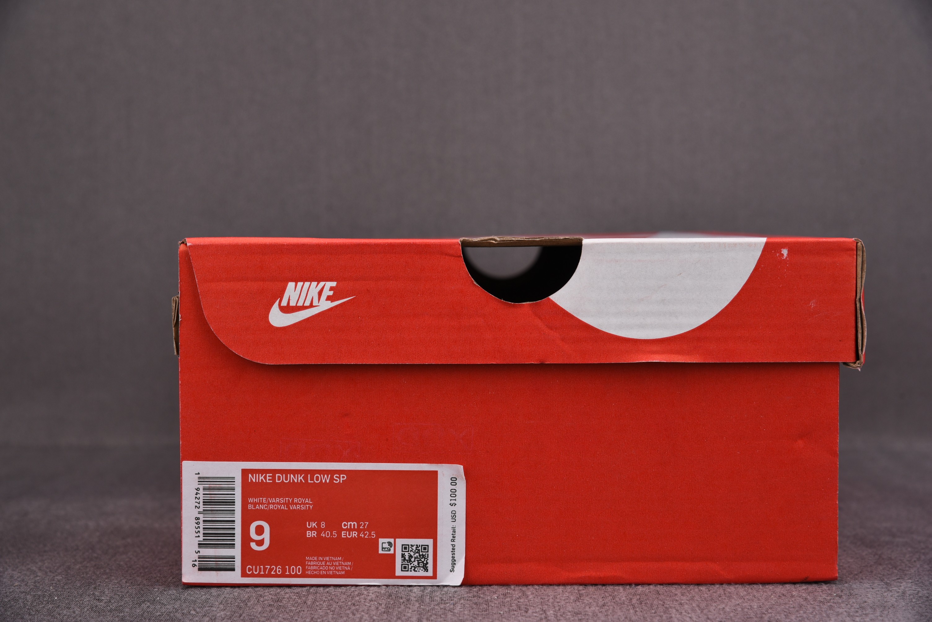 M Batch  Nike Dunk Low SP Low SP “Kentucky”  CU1726-100