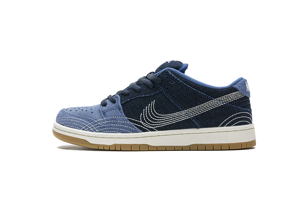 Nike SB Dunk Low Sashiko Denim Gum   CV0316-400