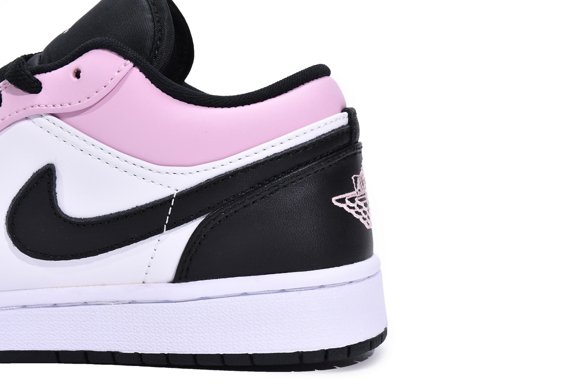 Air Jordan 1 Retro Low(GS)White Pink  554723-601