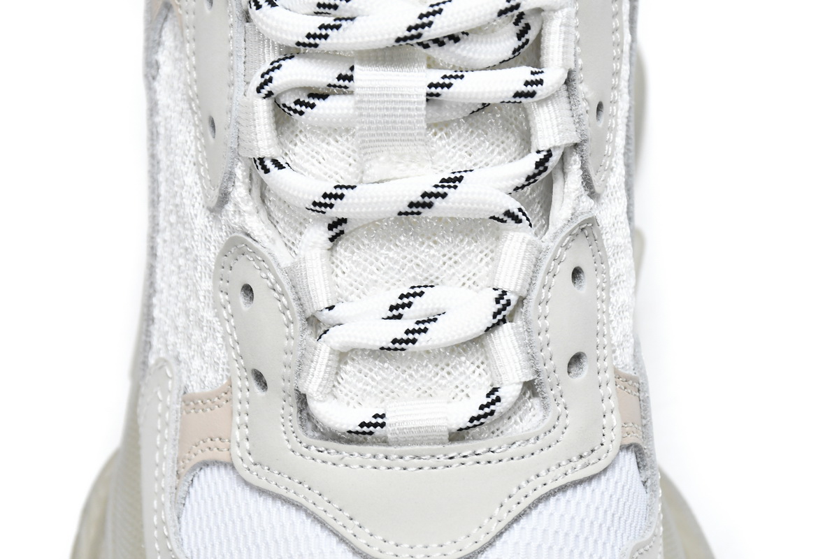 Ba***ci*ga Triple S White   544351 W09E1 9000