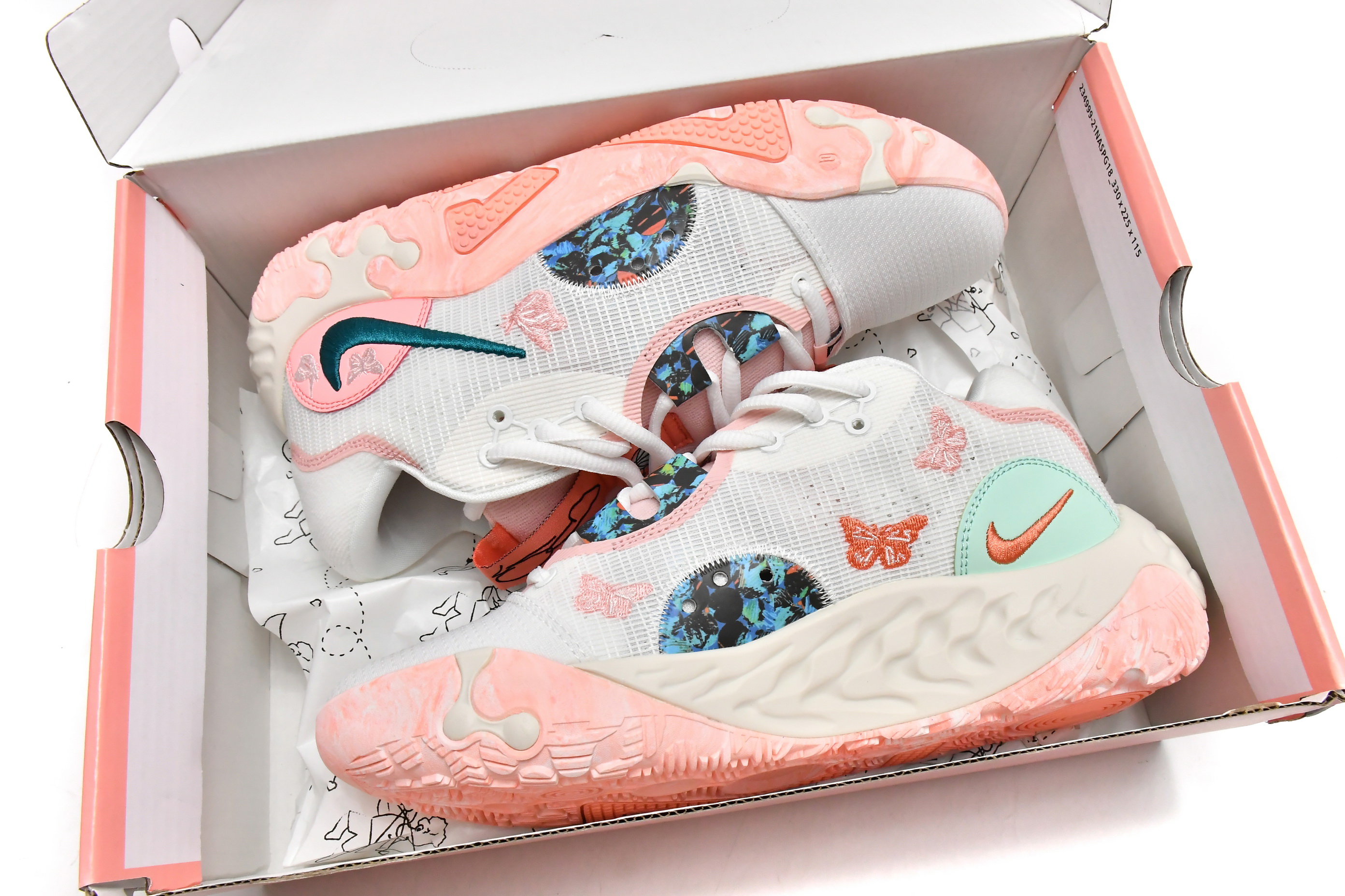 Nike PG 6 EP White Pink   DH8447-601