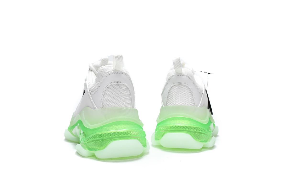 Ba***ci*ga Triple S White Green   544351 W09O1 9001