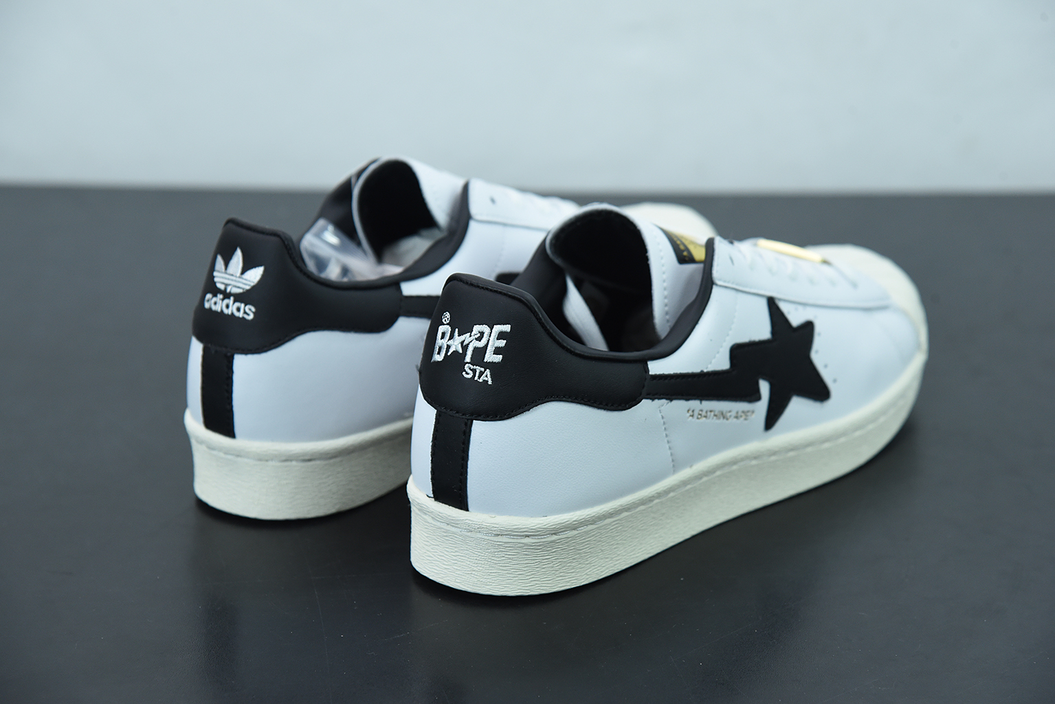 adidas Superstar 80s Bape White Black GZ8980