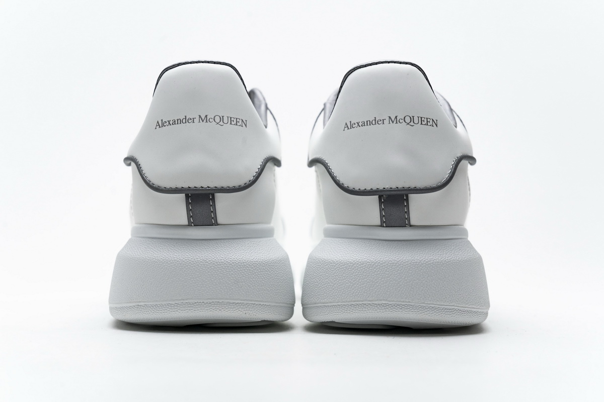Alexander McQueen Sneaker White Grey  553770 9076