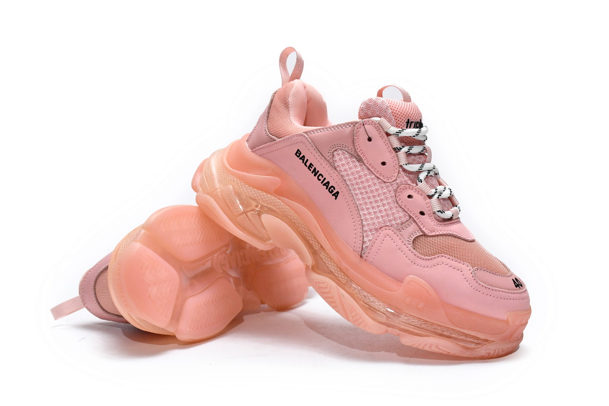 Ba***ci*ga Triple S Pink  544351 W09ON 1047