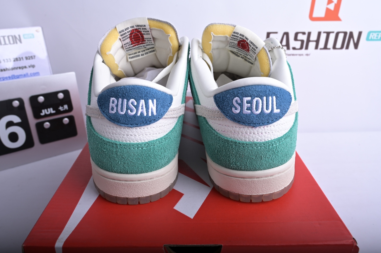 Kasina x Nike Dunk Low  Neptune Green  CZ6501-101