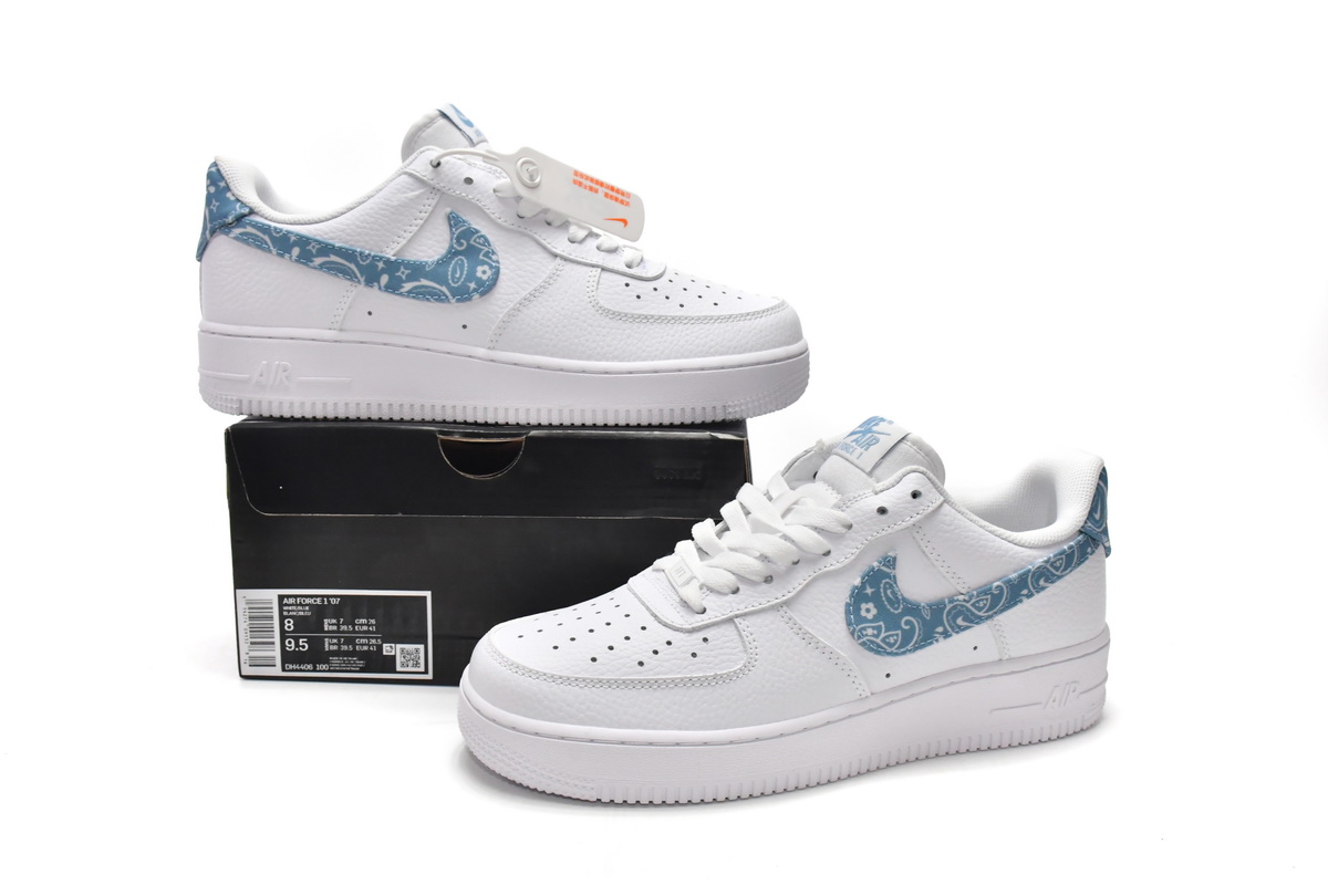 Nike Air Force 1 Low Blue Paisley    DH4406-100