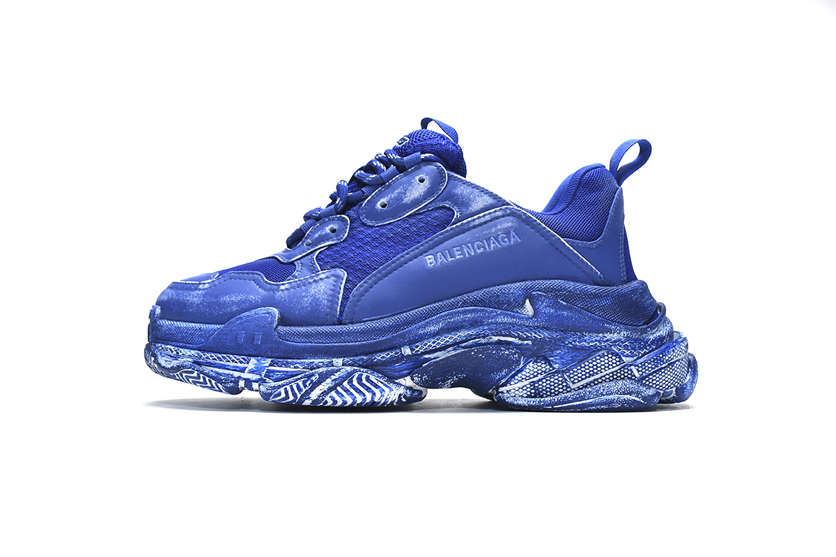 Ba***ci*ga Triple S Blue  536737 W3CN3 4900