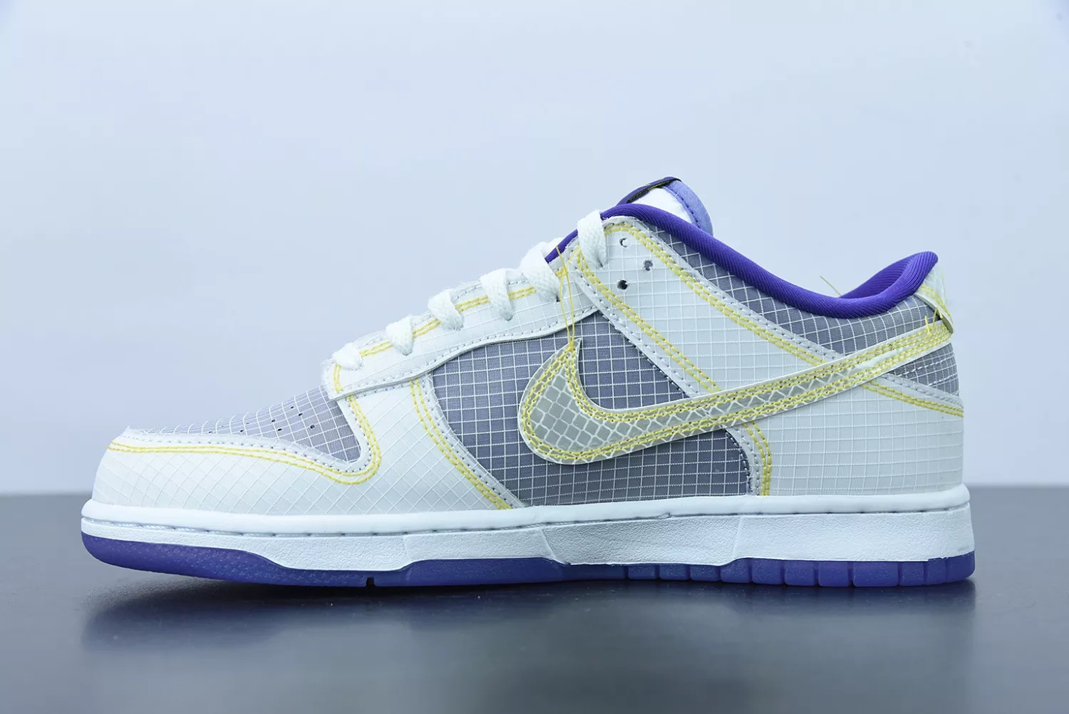 Nike Dunk Low Union Passport Pack Grey Purple DJ9649-500