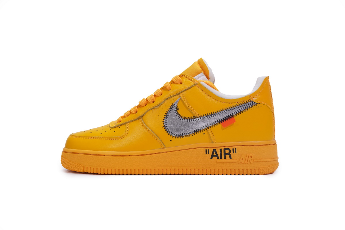 Off-White x Nike Air Force 1 Low University Gold DD1876-700