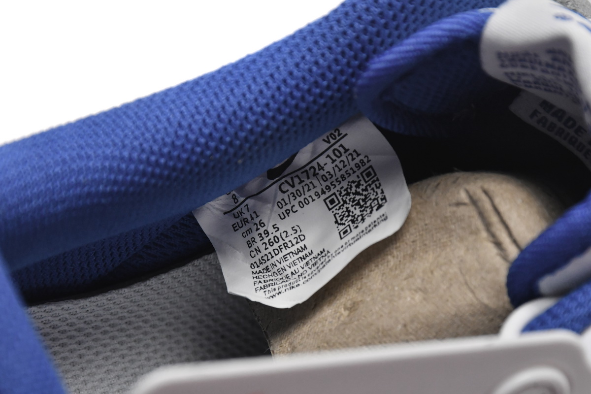 Nike Air Force 1 Low Contrast Stitch Blue   CV1724-101