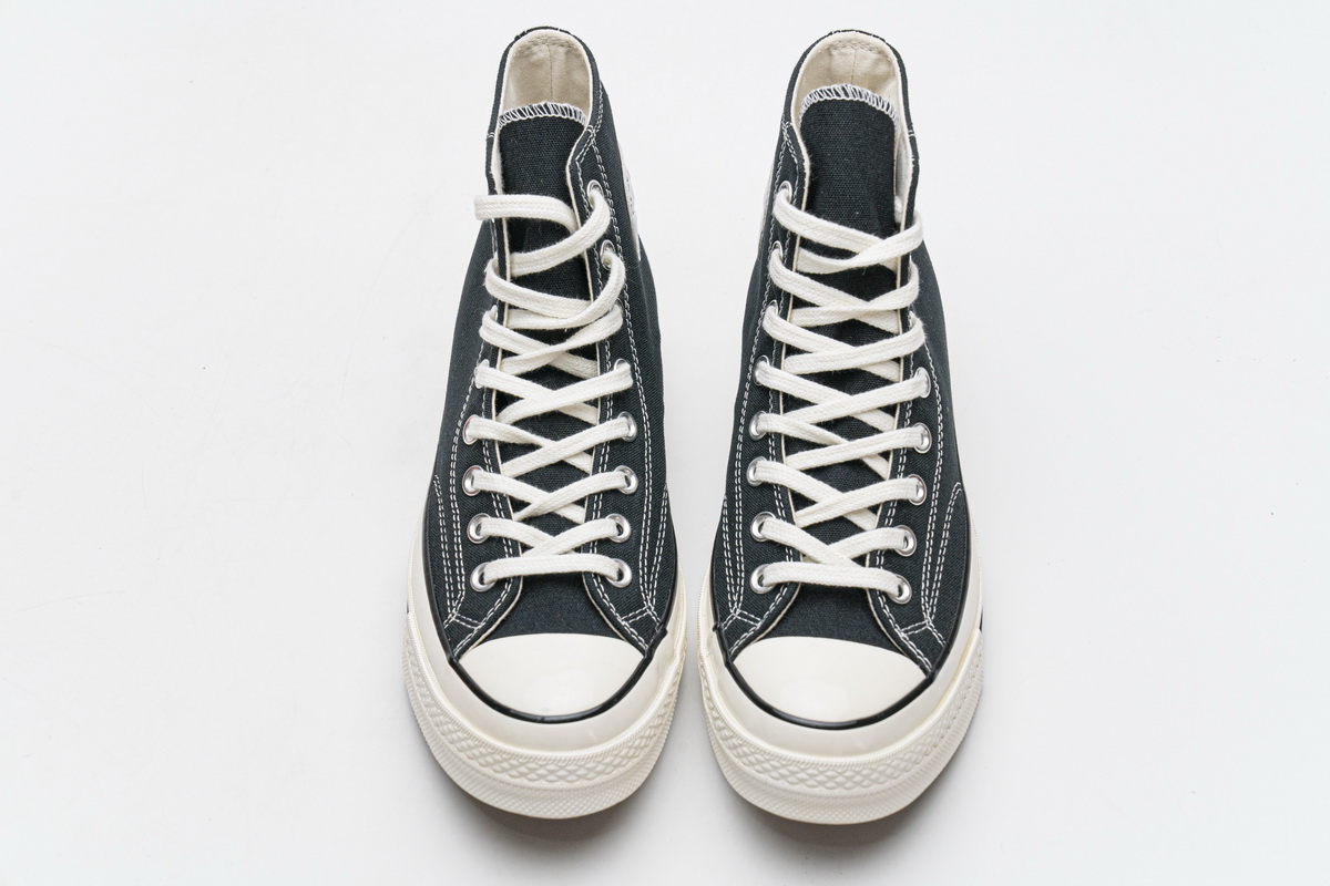 Converse Chuck 70 HI Black Egret  162050C