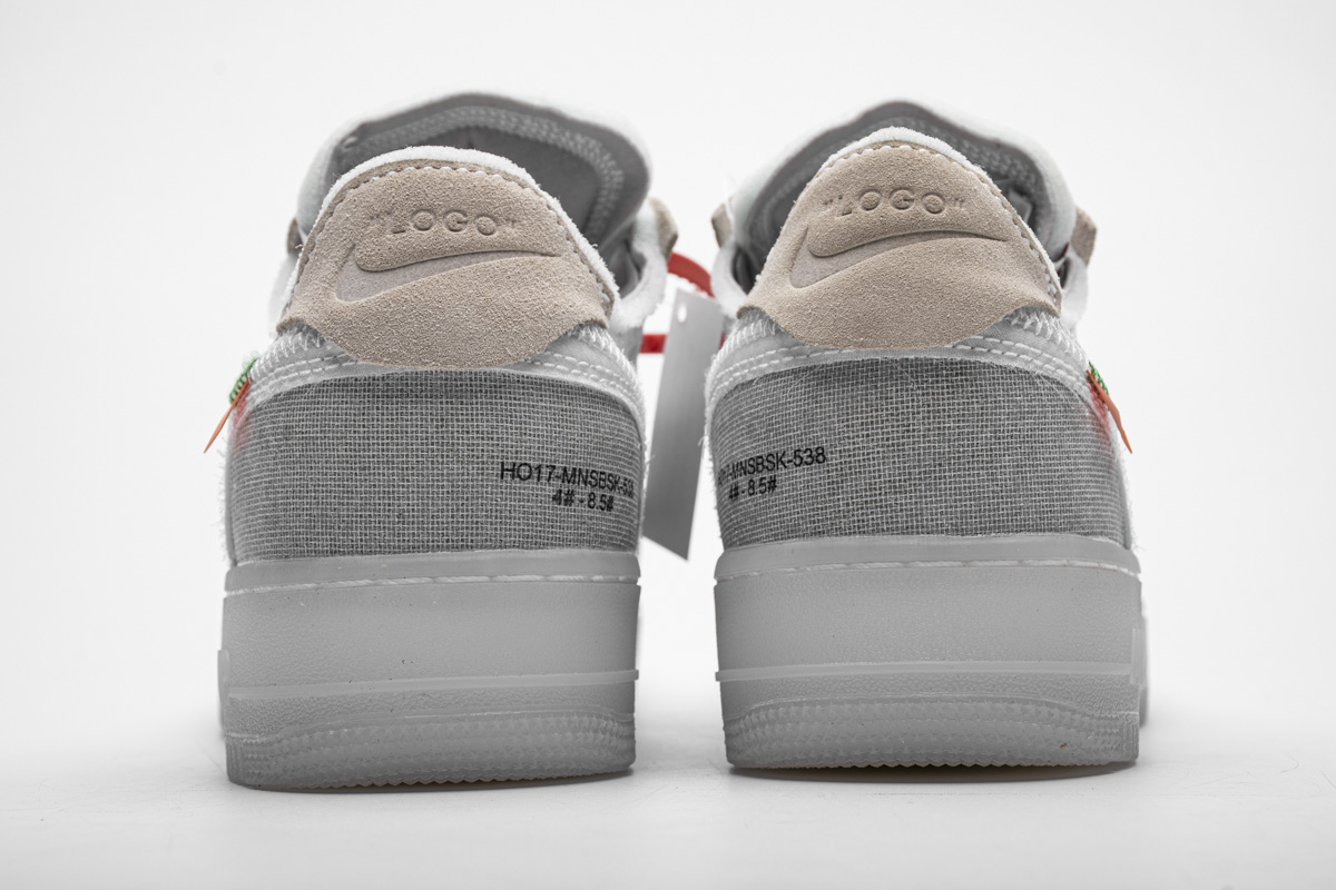 OFF White X Air Force 1 Low White AO4606-100