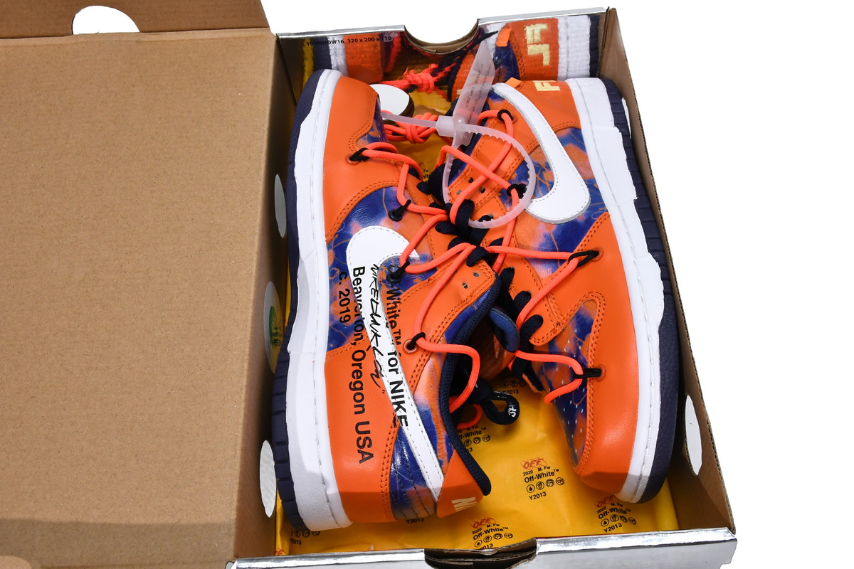 Off White x Futura x Dunk Low SB UNC   DD0856-801