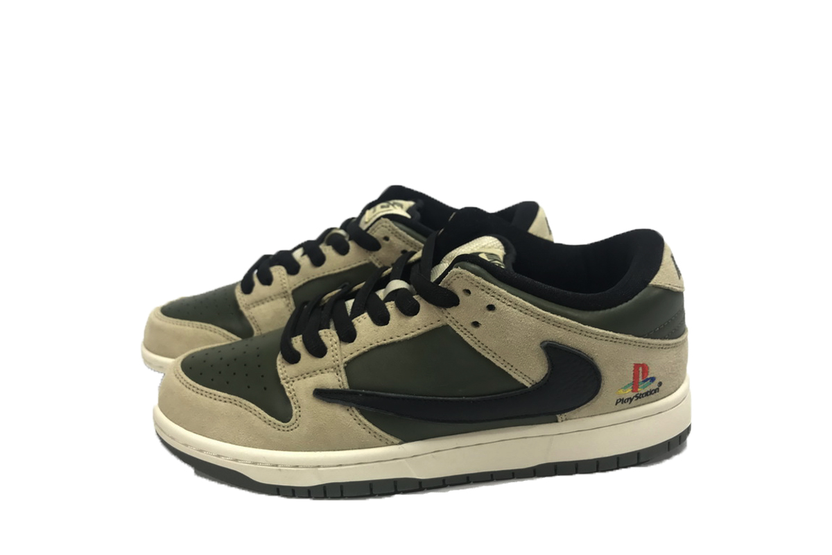 Travis Scott x PlayStation x Nike Dunk Low SP   CU1726-100