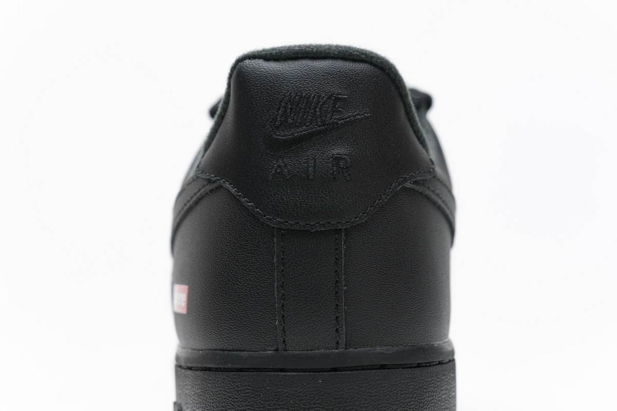 Supreme x Nike Air Force 1 Low Black  CU9225-001