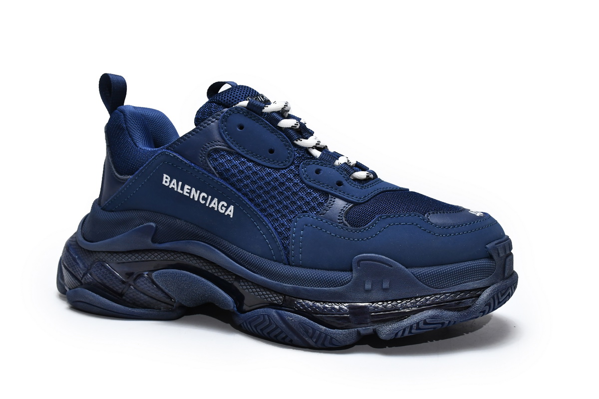 Ba***ci*ga Triple S Dark Blue  541624 W091 4107