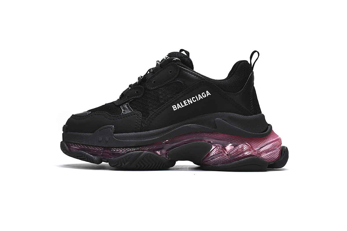 Ba***ci*ga Triple S Black Claret Red  544351 W0901 9011