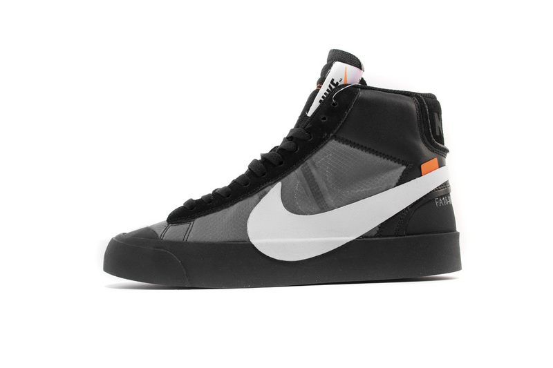 OFF WHITE X Nike Blazer Mid Black AA3832-001