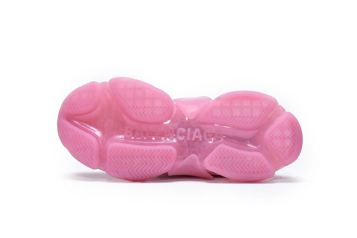 Ba***ci*ga Triple S Pink Red  544351 W2GA1 5760