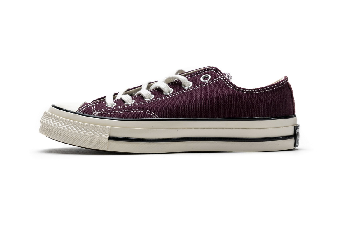 Converse Chuck 70 OX Dark Burgundy Black Egret  162059C