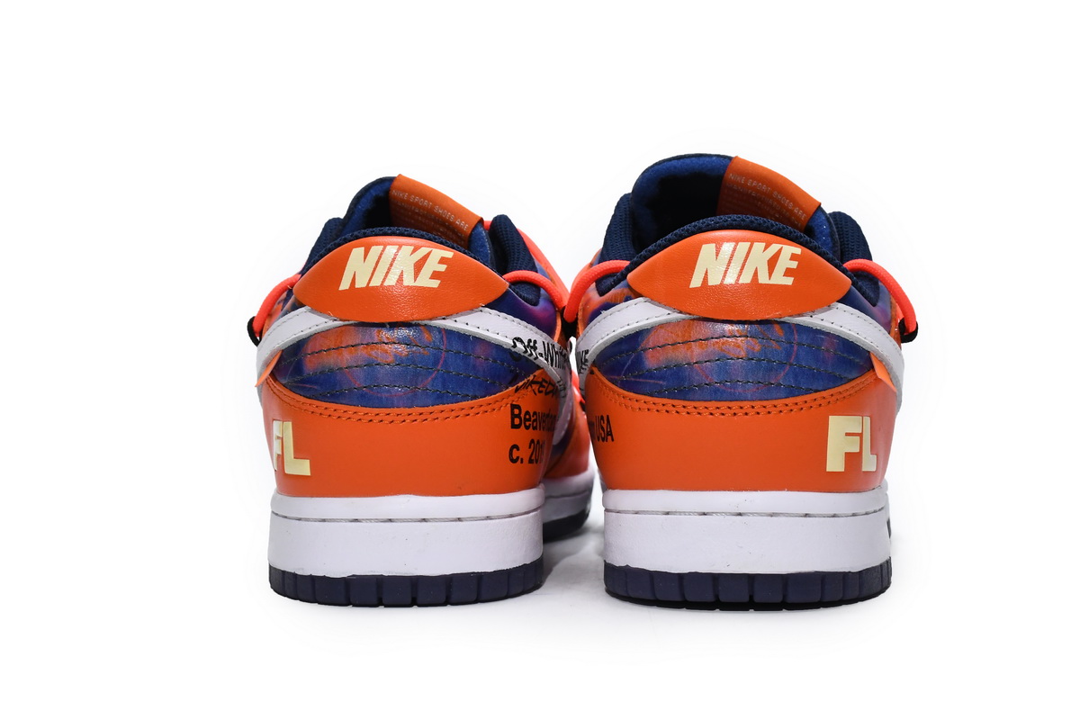 Off White x Futura x Dunk Low SB UNC   DD0856-801