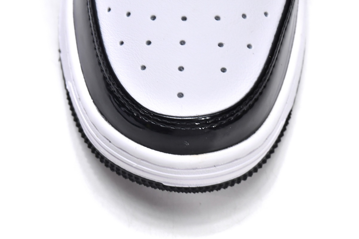 A Bathing Ape Bape Sta Low Black White 1H70-191-001