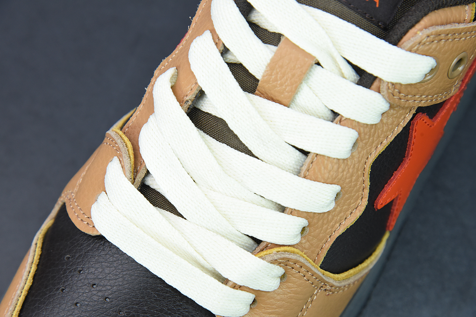 A Bathing Ape Bape SK8 Sta Brown Orange 1G70191034