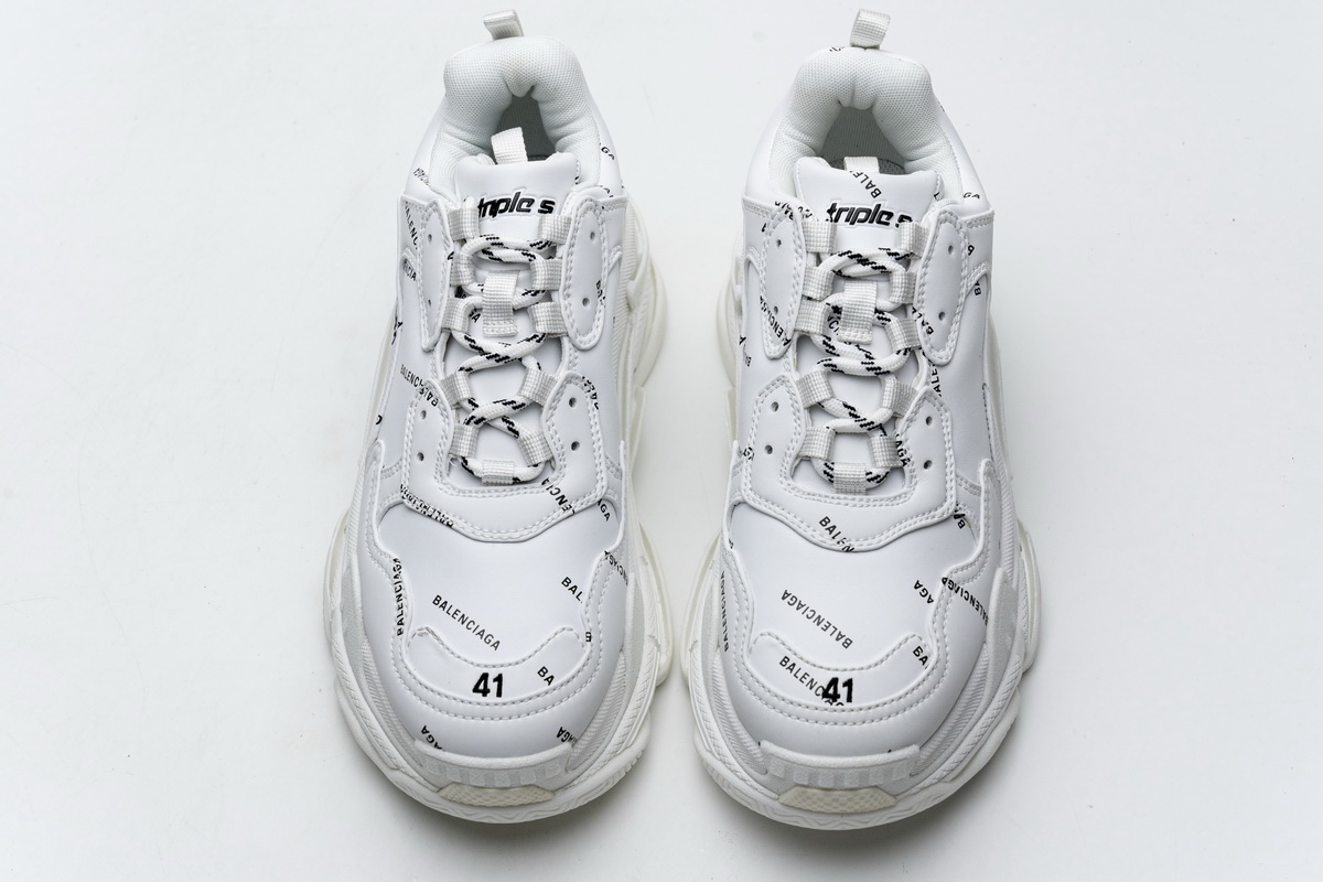 Ba***ci*ga Triple S White  524039 W06E2 2021