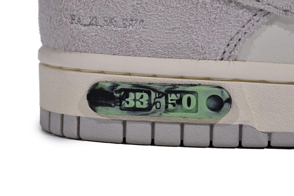 OFF WHITE x Nike Dunk SB Low The 50 NO.33    DJ0950-118
