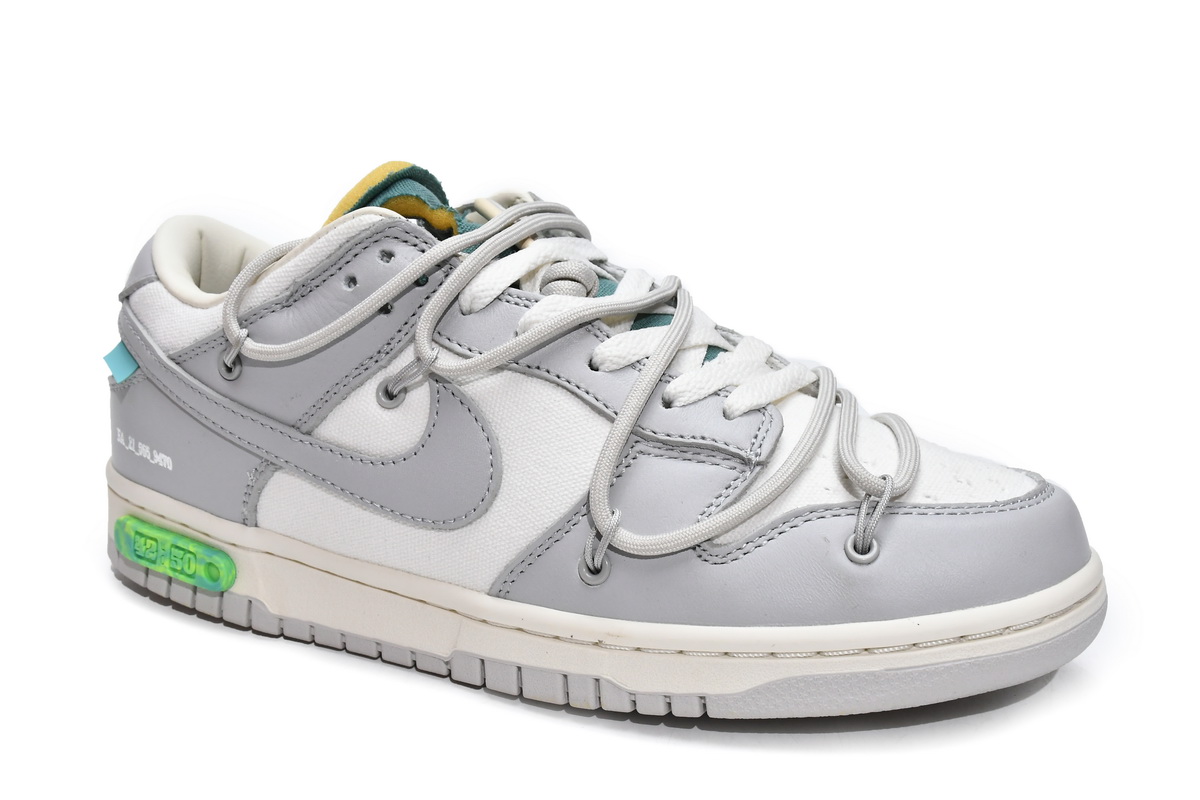 OFF WHITE x Nike Dunk SB Low The 50 NO42  DM1602-117