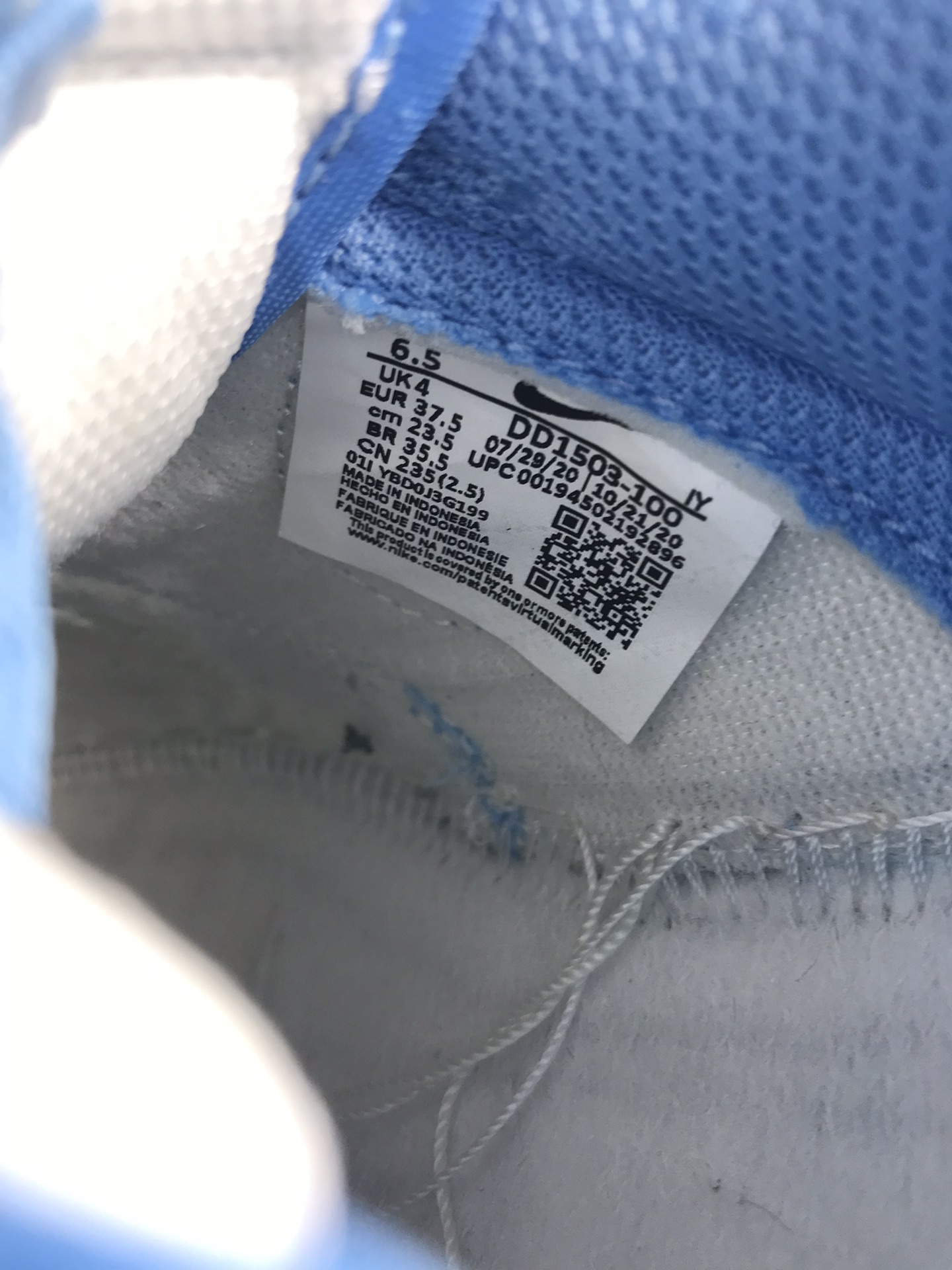 M Batch   Nike SB Dunk Low Coast Blue   DD1503-100