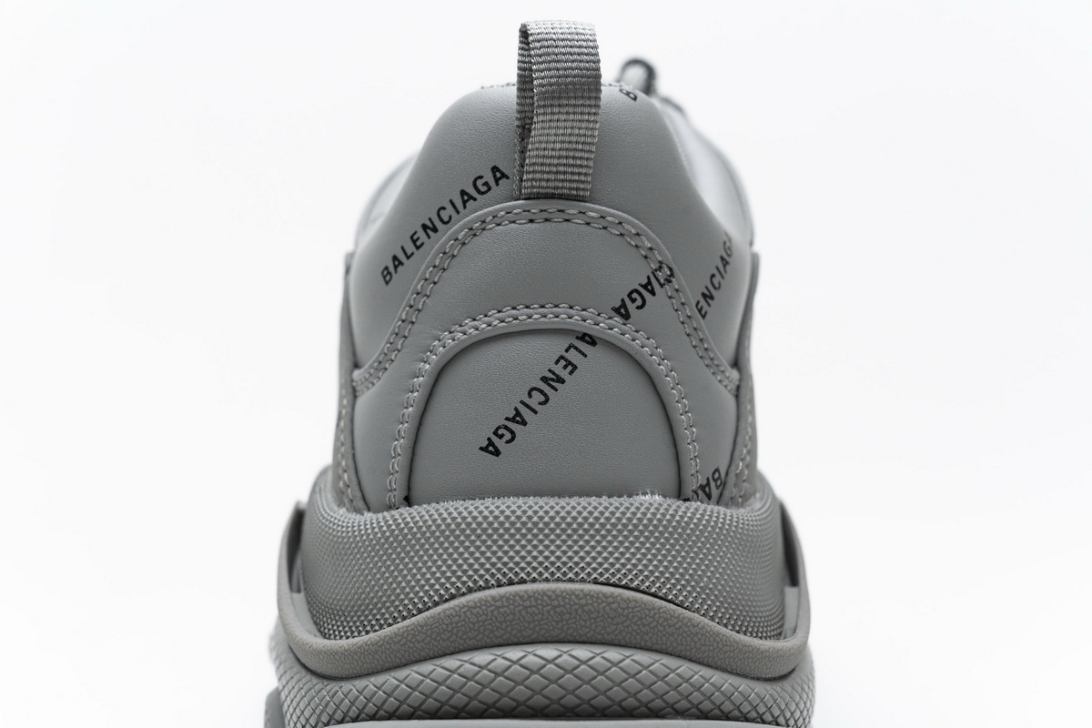 Ba***ci*ga Triple S Grey Black  536737 W2FA1 1210
