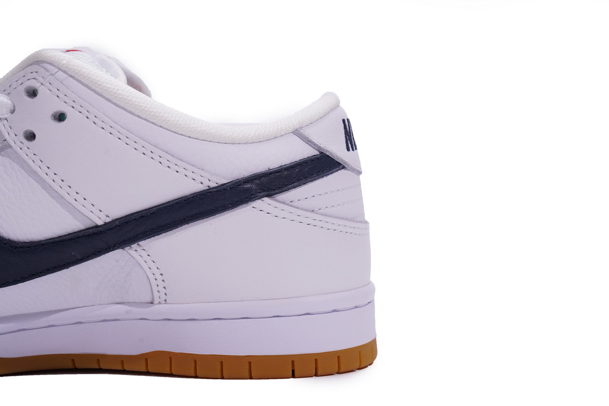 Nike SB Dunk Low Pro Orange Label White Navy  CZ2249-100