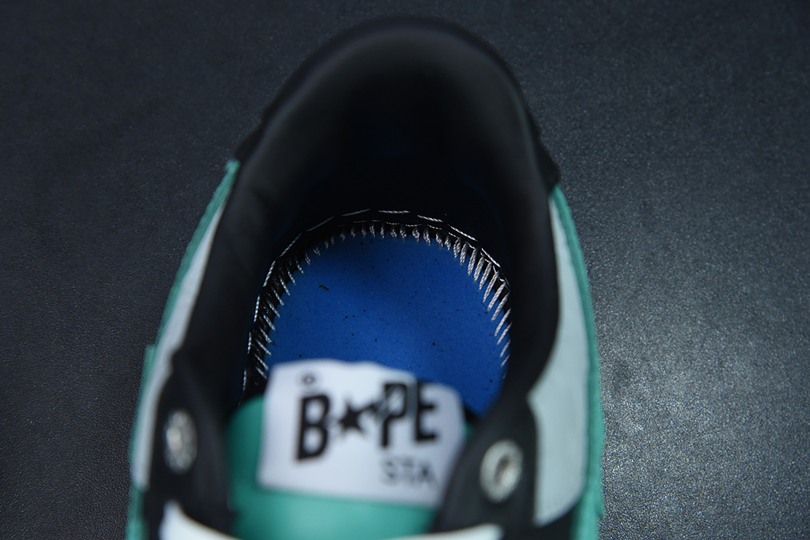 A Bathing Ape Bape Sta Low Grey Green 1H70191002
