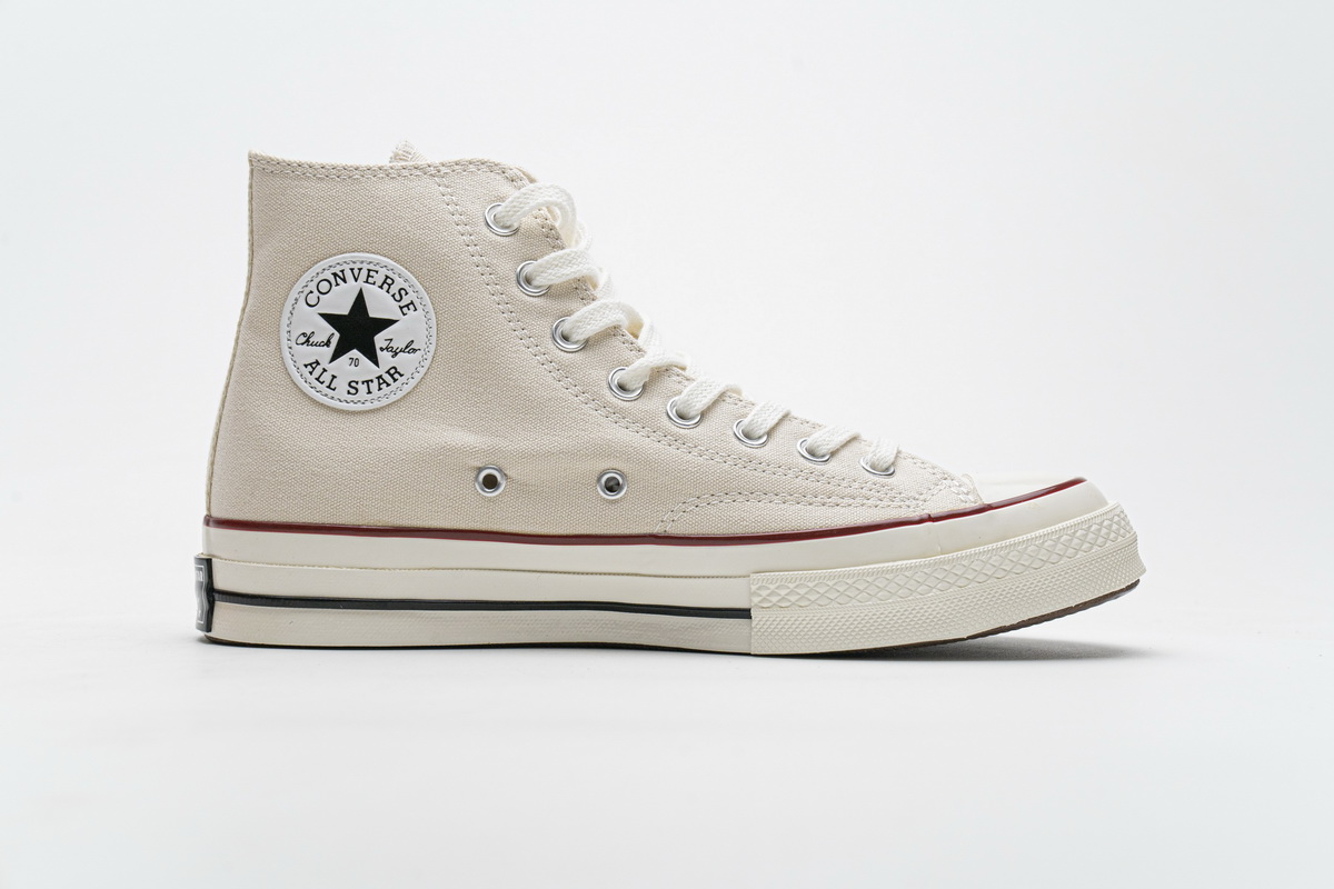 Converse Chuck 70 HI Parchment Garnet Egret  162053C