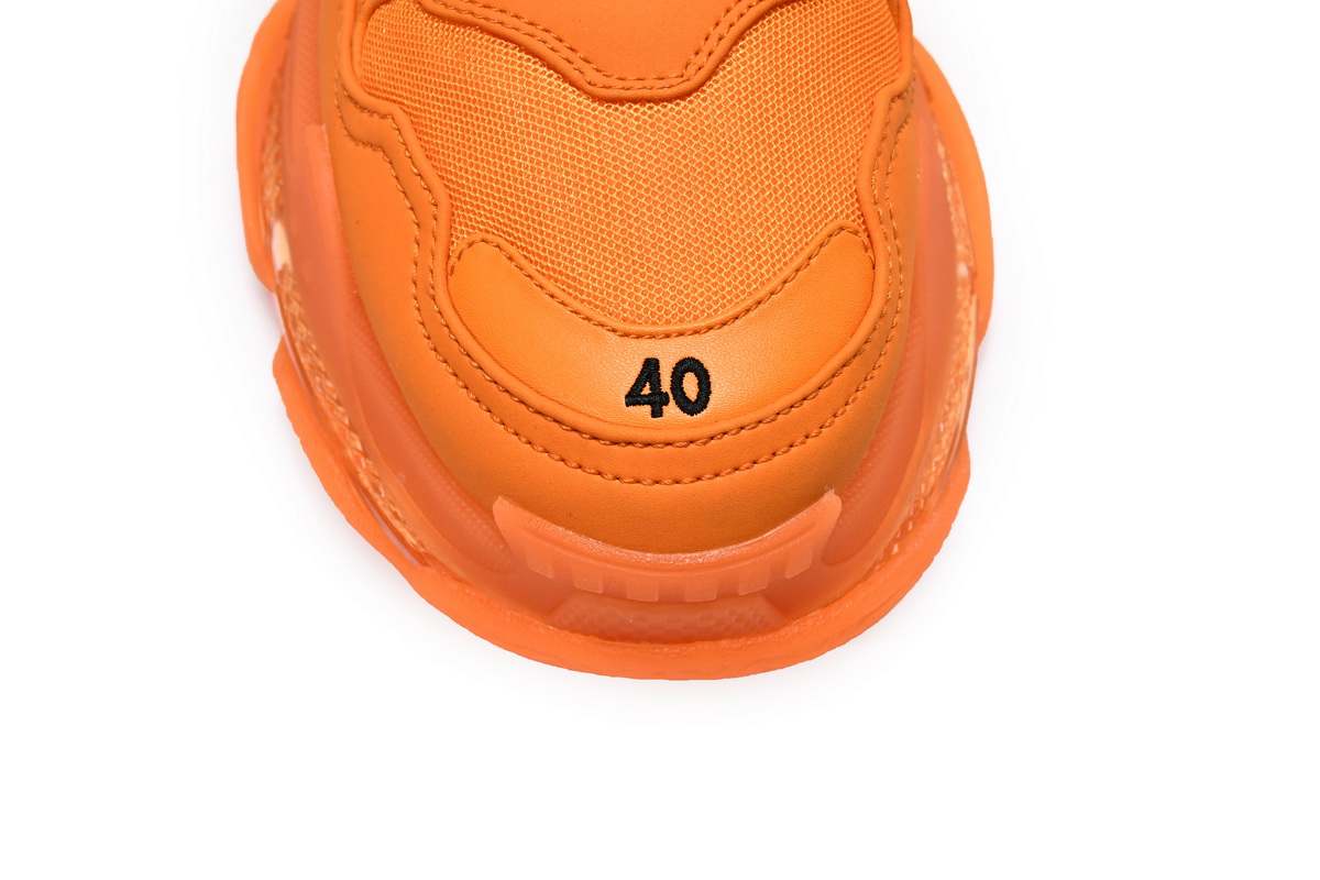 Ba***ci*ga Triple S Orange  541624 W2GA1 7510