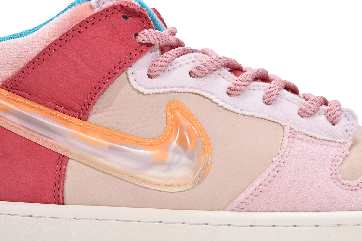 Social Status x Nike Dunk Mid Strawberry Milk   DJ1173-600