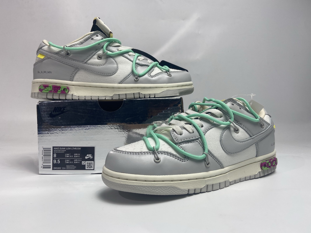 OFF WHITE x Nike Dunk SB Low The 50 NO.4  DM1602-114