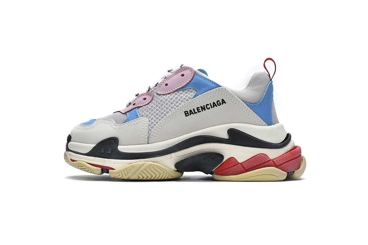 Ba***ci*ga Triple S Tide Pink  524039 W09OH 4196