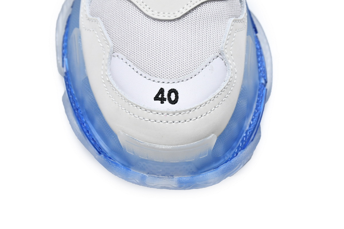 Ba***ci*ga Triple S Grey Blue  541624 W090N 9169