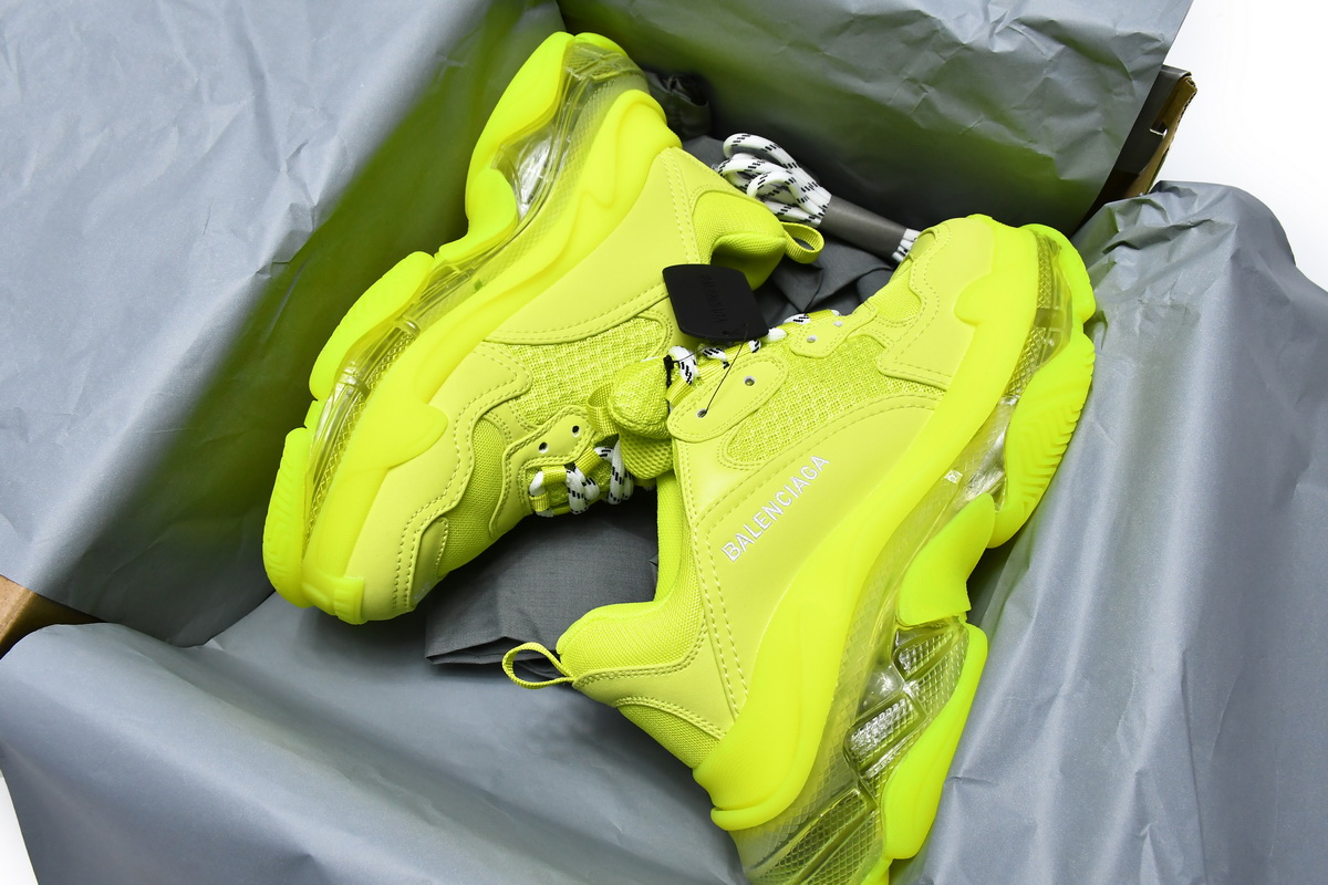 Ba***ci*ga Triple S Lemon   541624 W2FF2 7390